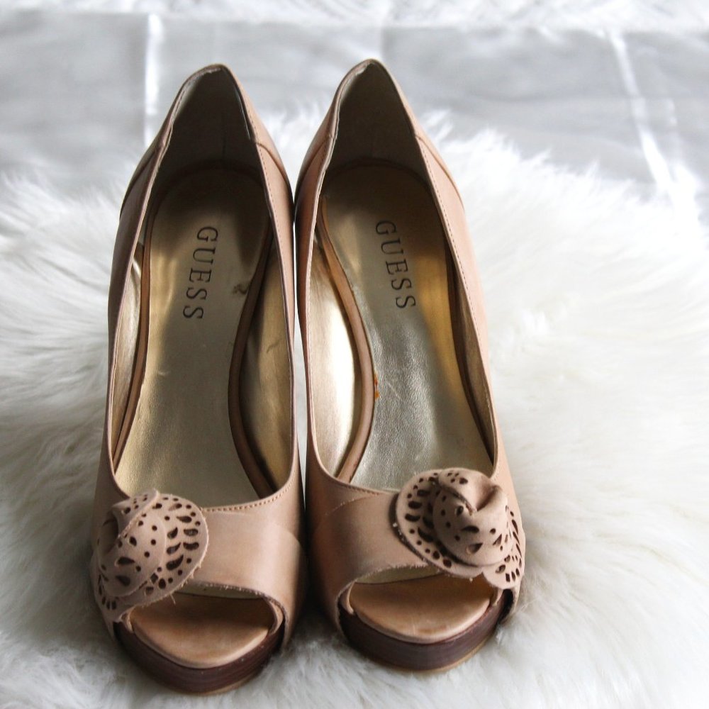 Guess Nude platforms high heels 👠 - Picture 2 of 8